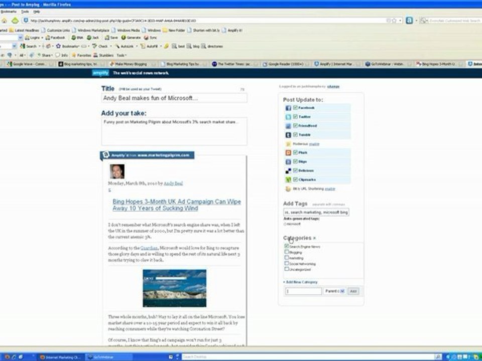 How To Use Amplify For FREE Traffic - Blog Success