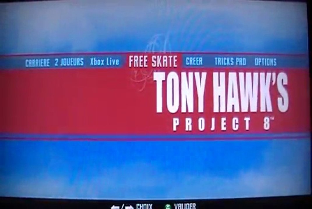 First Level - Test - Tony Hawk : Project 8 - Xbox 360