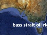 bass straight oil rigs