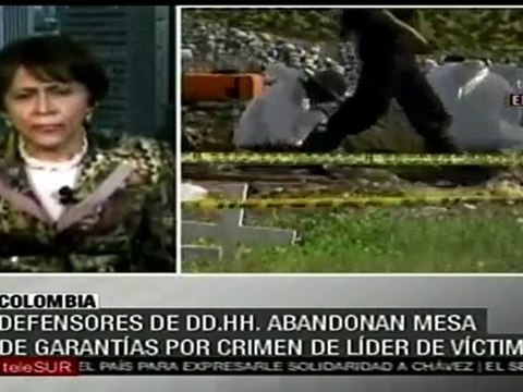 Defensores de DD.HH. abandonan mesa de garantías