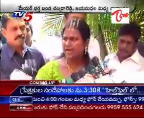 Jayasudha attacks mayor karthika reddy