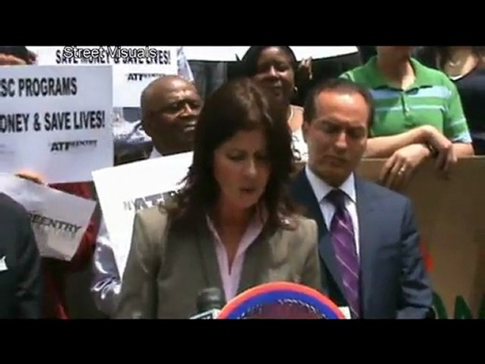 NY Alternative To Incarceration Reentry Coalition Rally To Save Programs