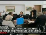 Ollanta Humala se reunió con José Mujica