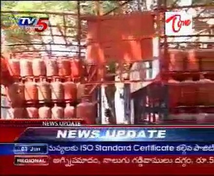 Cooking Gas Problems No more soon - Pipe line Works started @ HYD-Kutbullapur