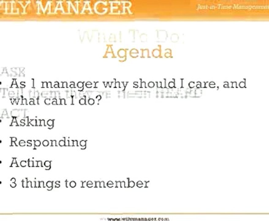 Retention of Employees - A How To Guide for Busy Managers