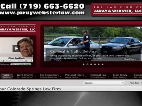 Personal Injury Attorney in Colorado Springs CO - Jaray and Webster Law