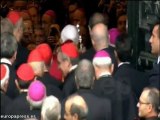El Papa es recibido en Santiago de Compostela