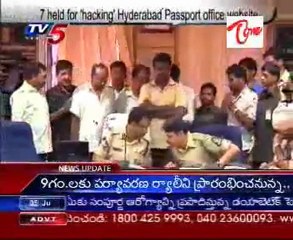 7 held for 'hacking' Hyderabad Passport office website
