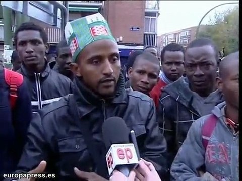 Disturbios en las votaciones en Madrid para presidir Guinea-