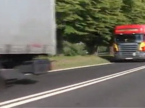 215 z ostatniej chwili: tiry w Słubicach
