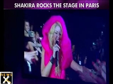 Shakira rocks the stage in Paris