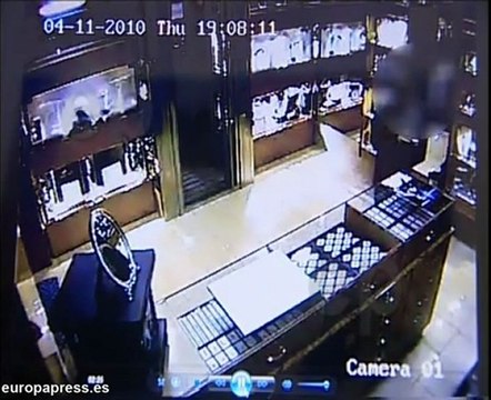 Atraco a una joyeria por una descuido