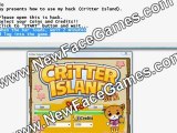Critter Island - Golds and Dollars Cheats