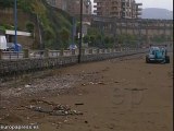 Las consecuencias del temporal en Bilbao