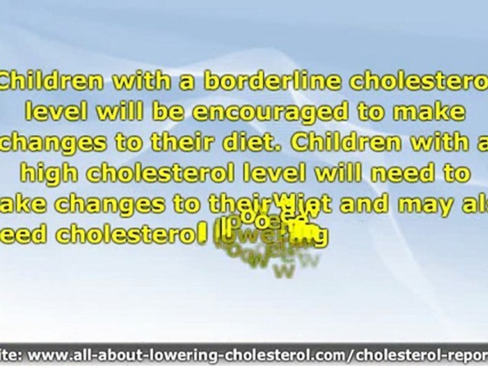 High Cholesterol in Children - The Must Know Guidelines for Healthier Kids