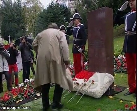 Iñaki Azkuna en el Dia de la Memoria