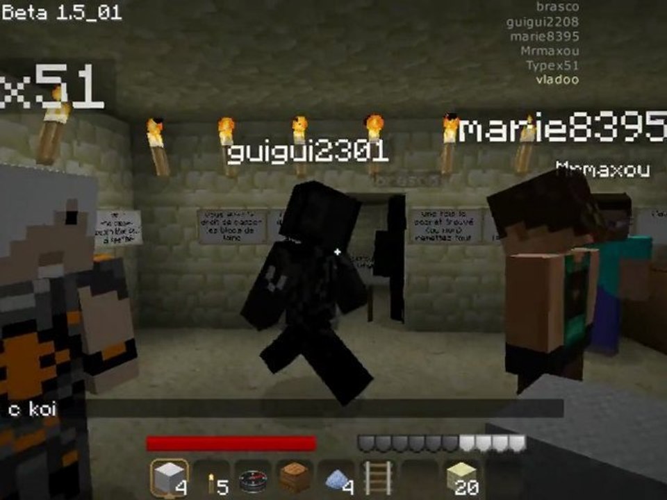 Minecraft en multi : La Quete du Pharaon