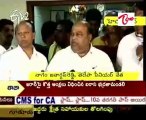 Nagam Janardhan Reddy talking to media