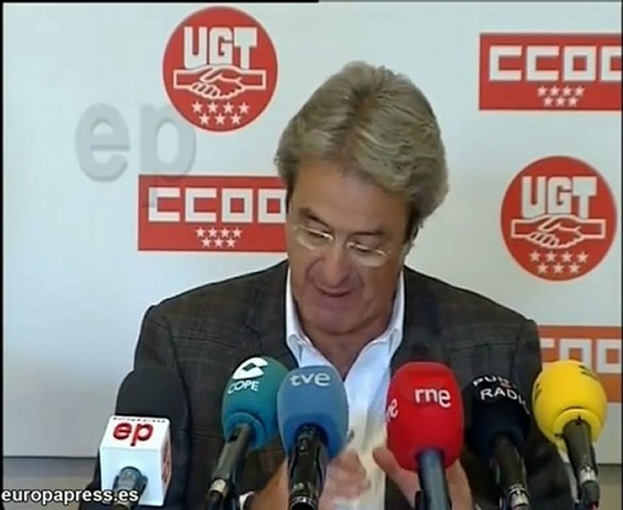 CCOO y UGT denunciarán el recorte de liberados