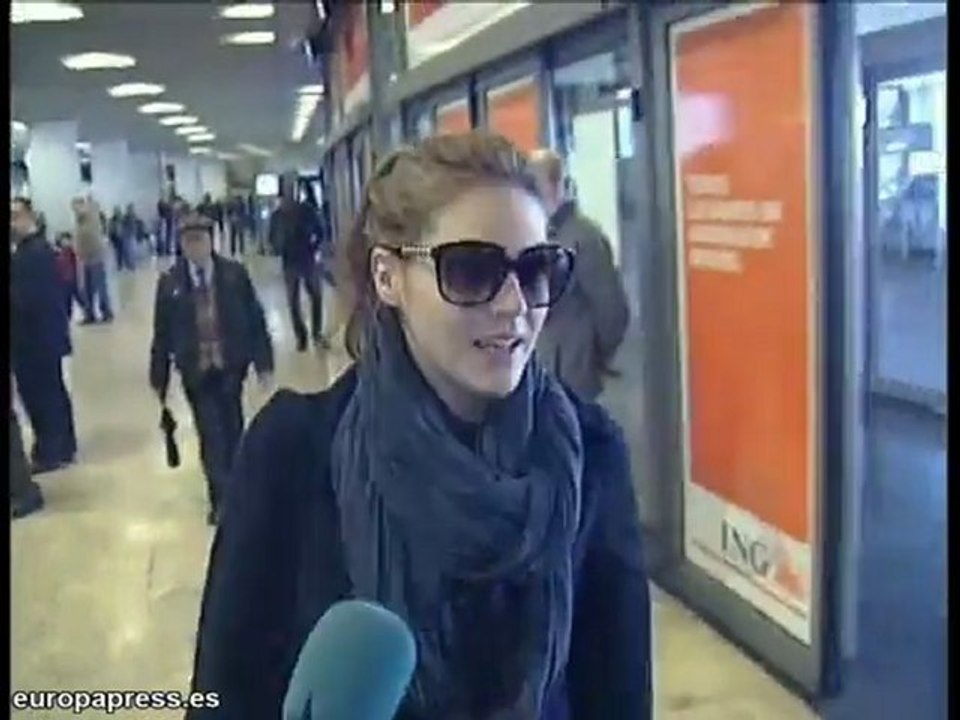 Amaia Salamanca vuelve unos días a Madrid
