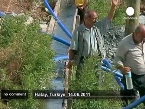 Les réfugiés Syriens affluent en Turquie - no comment