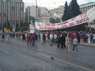 σύνταγμα διαμαρτυρία 21η μέρα