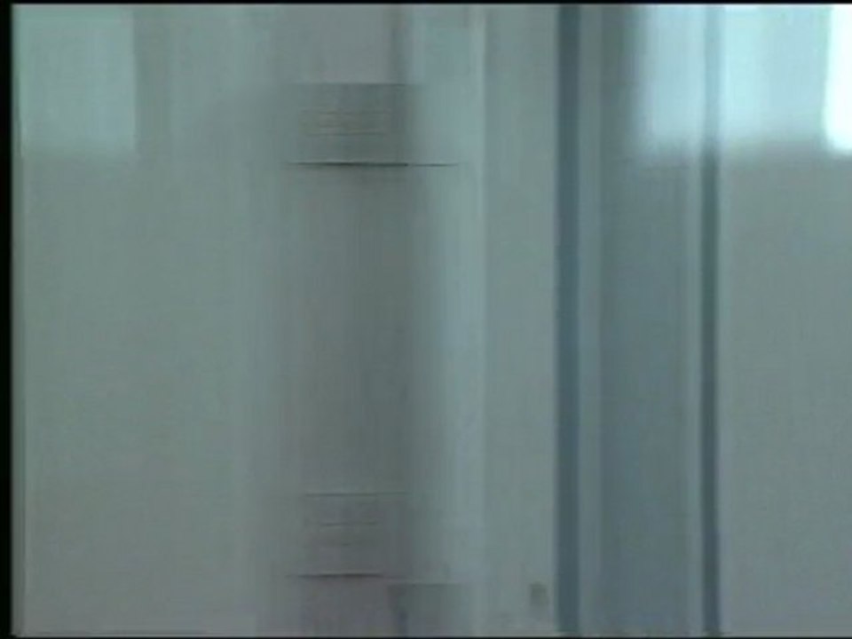 Dan Graham - exposition "Effets de Miroir" 1989, Centre d'Art Louis Aragon, Choisy-le-Roi, France