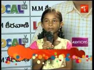 Vijetha - MM Keeravani TV Show Auditions 01