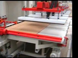 Timme Stapelautomaten GmbH - Vakuumentstapelung und Beschicken einer WEINIG Kehlmaschine