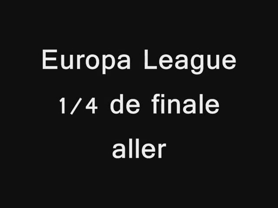 Bury - Paris (Europa League 1/4 aller)