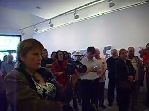 Constantin Tofan si Valentin Ciuca -vernisaj Vasilian Dobos s Florin Buciuleac