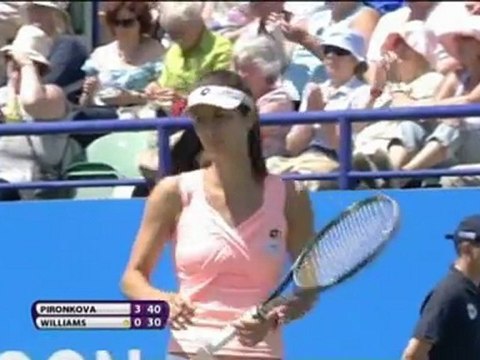 14 Jun 11: Eastbourne - Serena, a segunda ronda