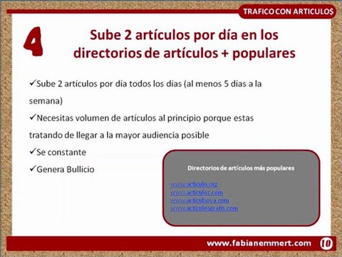 negocios Online: generar trafico con Articulos