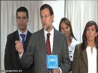 Rajoy y Alicia Sánchez Camacho de campaña