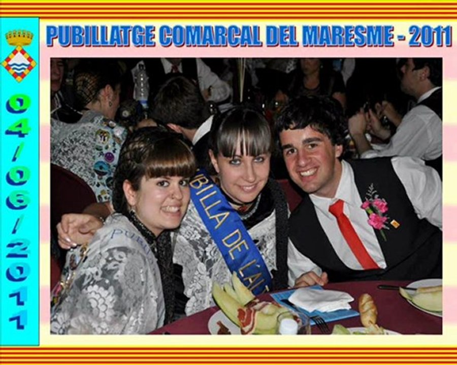 Elecció del Pubillatge Comarcal del Maresme 2011 (Sopar)