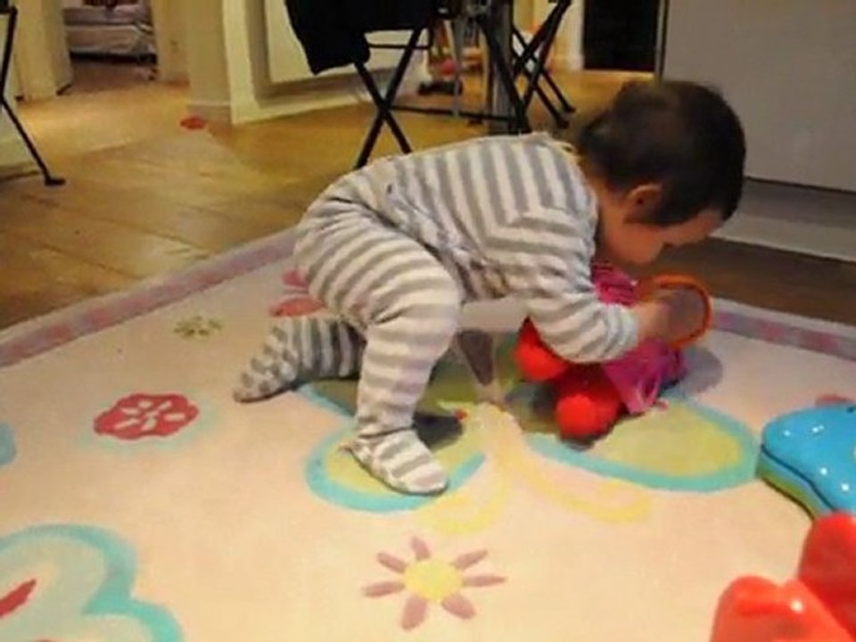 Loline et son poupon