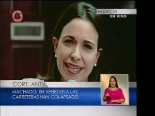 Intervención de María Corina Machado en sesión ordinaria de la AN