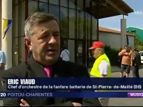 la Batterie Fanfare de Saint Pierre de Maillé