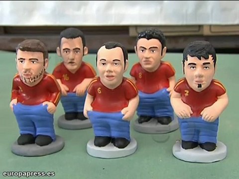 Villa, Mourinho y Jackson, los nuevos 'caganers'