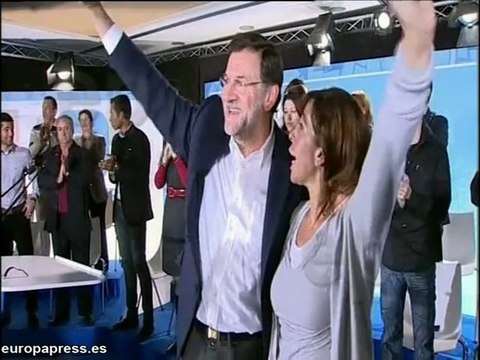 Rajoy y Rubalcaba hacen campaña en Cataluña