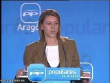 Cospedal acusa al PSOE de sembrar odio y división