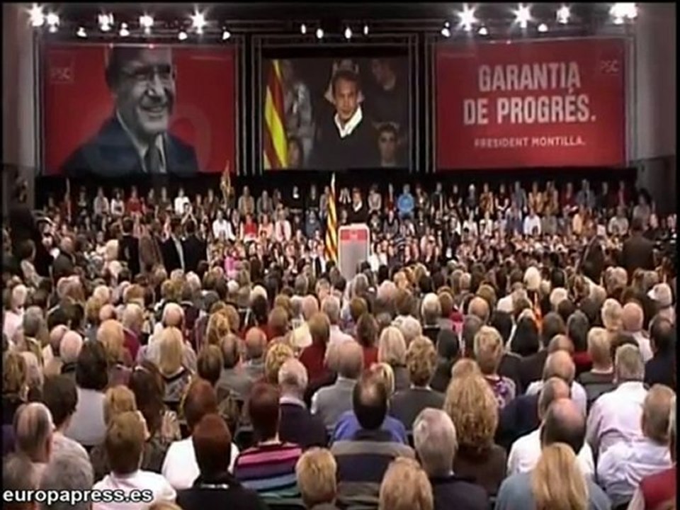 Zapatero pide a Rajoy que nunca más vaya "contra Cataluña"