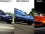 Forza Motorsport 4 vs Gran Turismo 5 vs Reality - Fair Screenshots Comparison