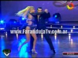 FarandulaTv.com.ar Baile de Andrea Guidone en el duelo del ritmo Cha cha cha en remplazo de Larissa Riquelme. Bailando 2011