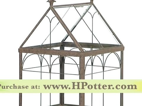 Terrariums-Wardian Case Freestanding Glass Terrarium