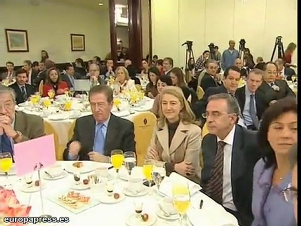 Chaves en los Desayunos de Europa Press