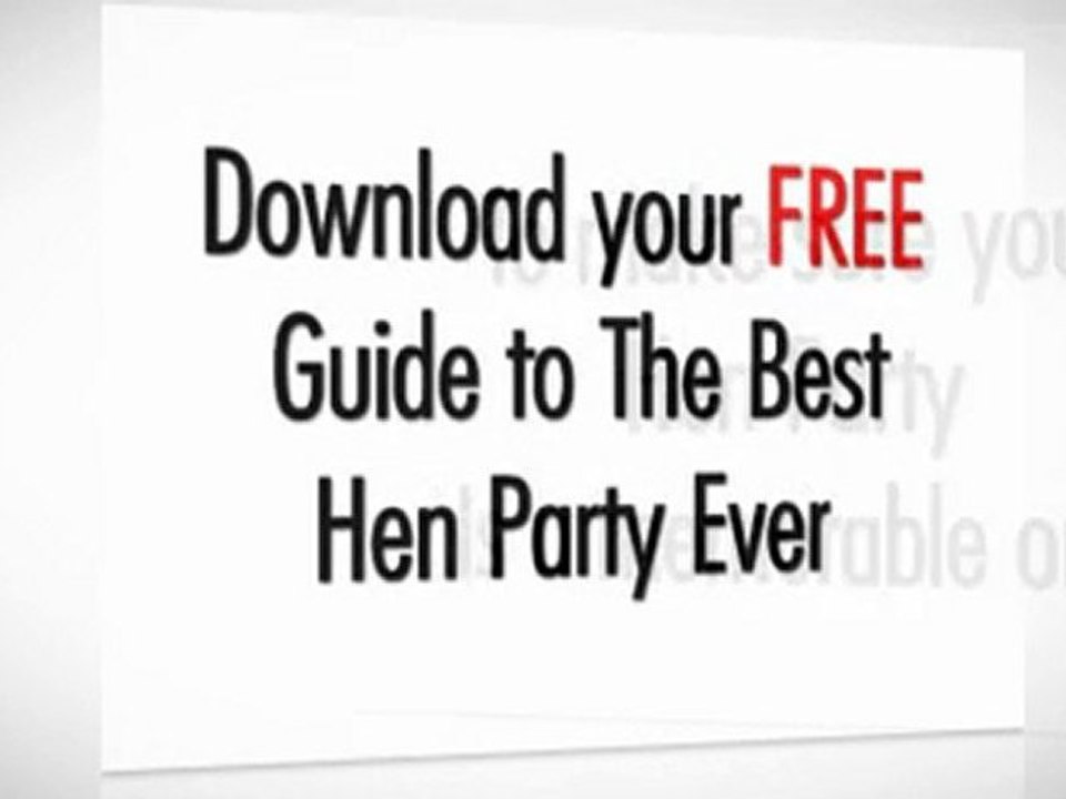 Welcome to Hen Party Dublin