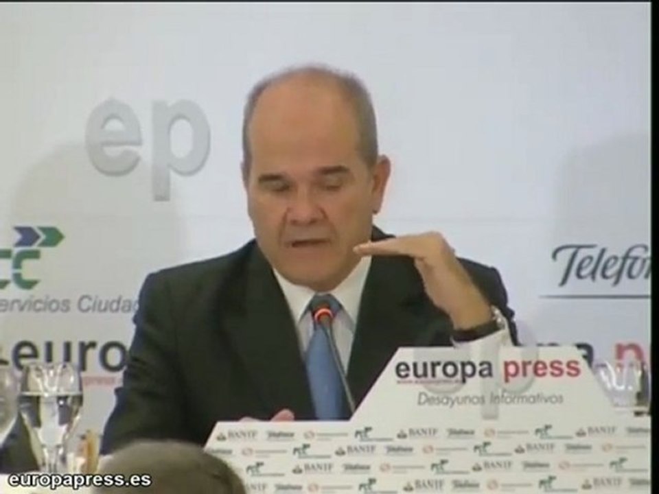 Chaves en los Desayunos de Europa Press