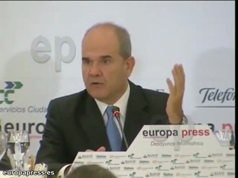 Chaves en los Desayunos de Europa Press