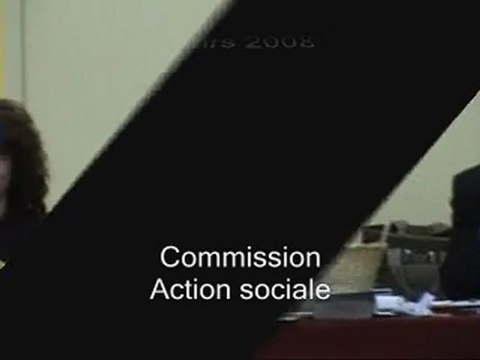 Elections des membres de la commission Action sociale